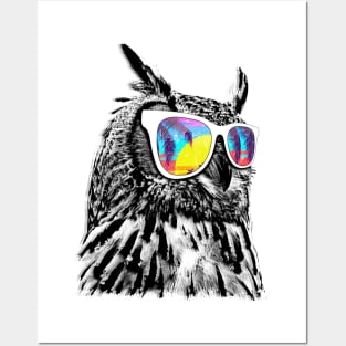 Owl summer vibes Posters and Art